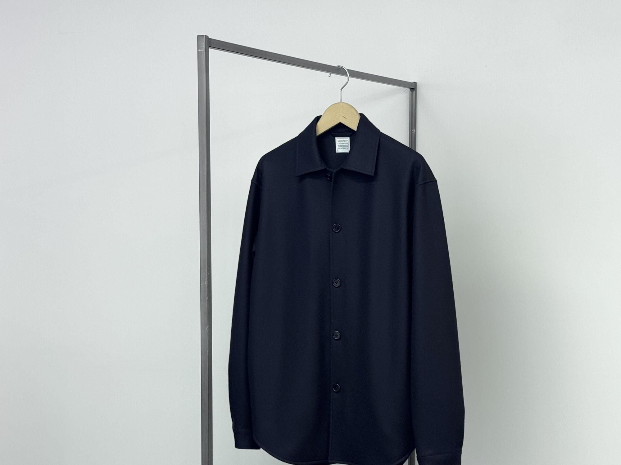 GGG OVER SHIRT JACKETNAVY