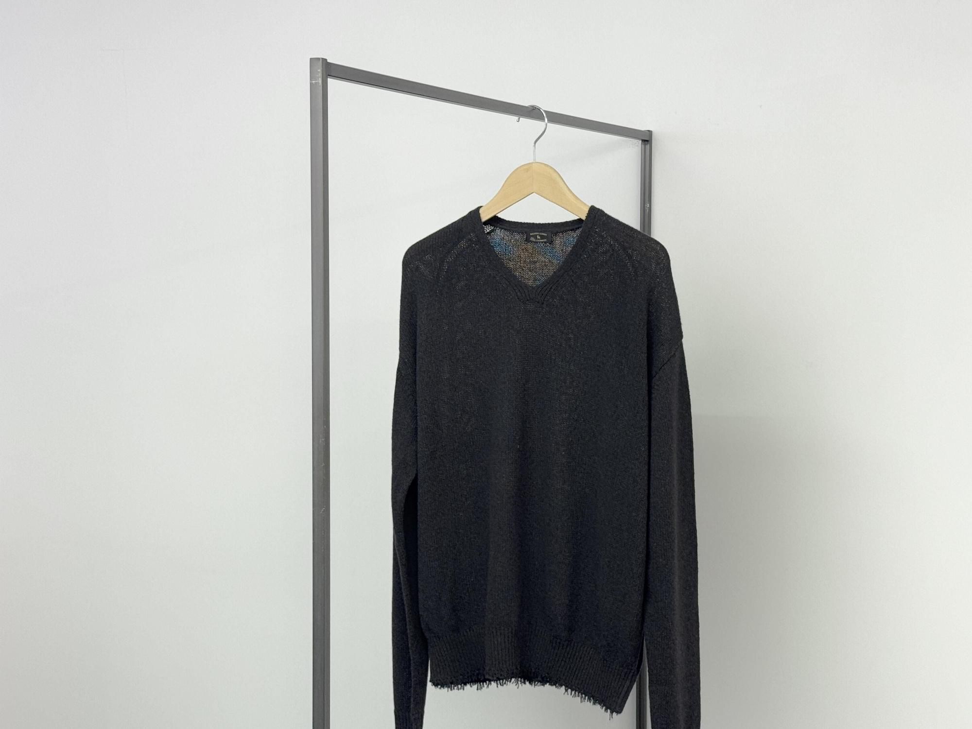 MAATEE&SONS CA/G/S LOOSE V SWEATER