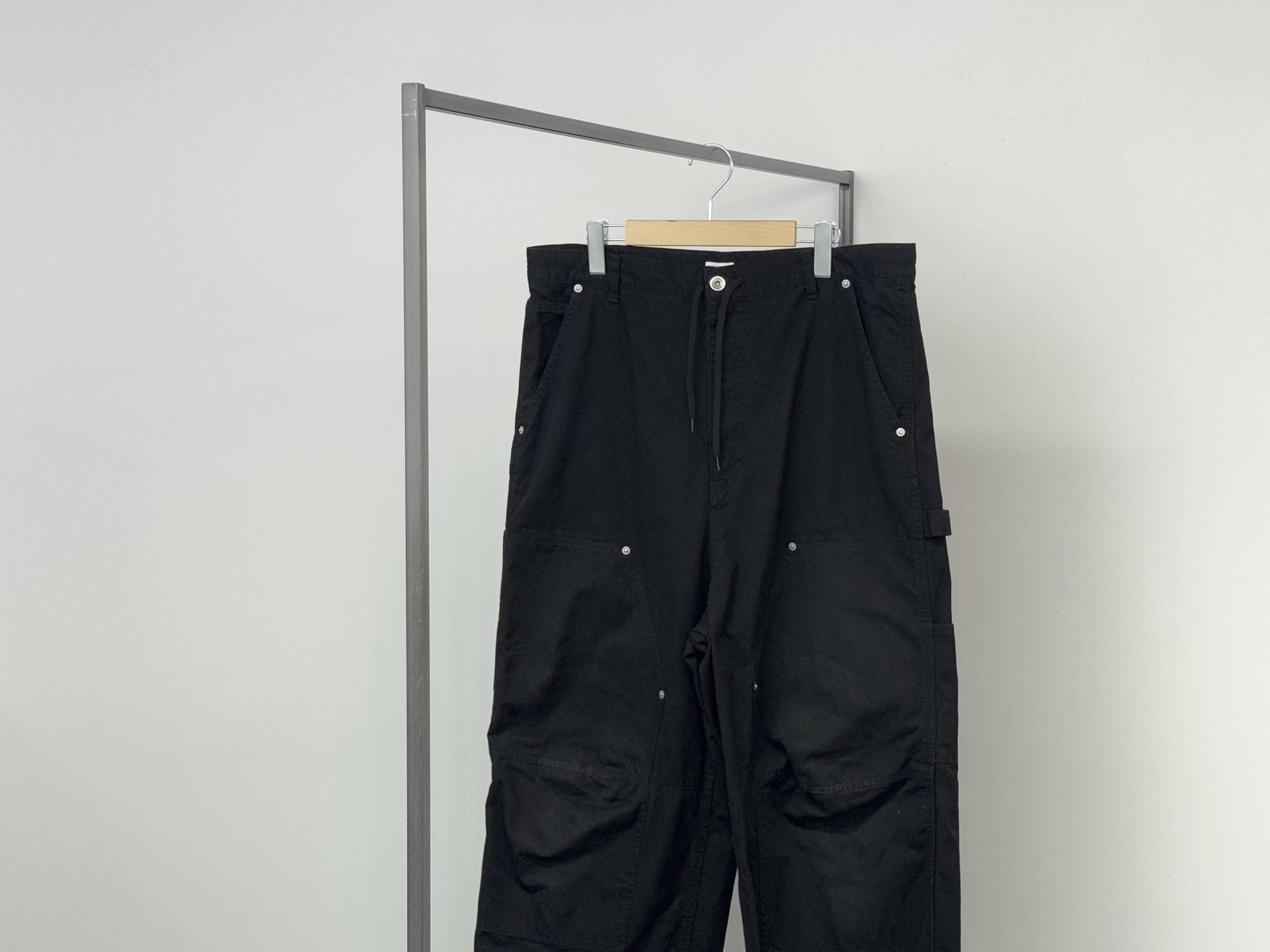 INSCRIRE DUCK DOUBLE KNEE PANTSBLACK