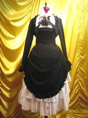 受注商品 カメオタイ 付け衿付きクラシカル2wayワンピース ロングドレススカート 黒白 Marble Online Shop 受注商品 カメオタイ 付け衿付きクラシカル2wayワンピース ロングドレススカート 黒白 Marble Online Shop