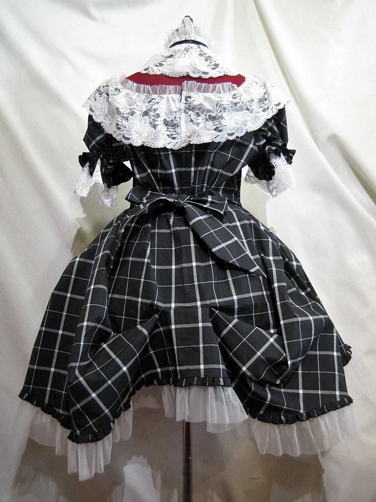 爆買い 英語 ◇受注商品◇レース衿付きボリュームドレスタックワンピース コスプレ衣装