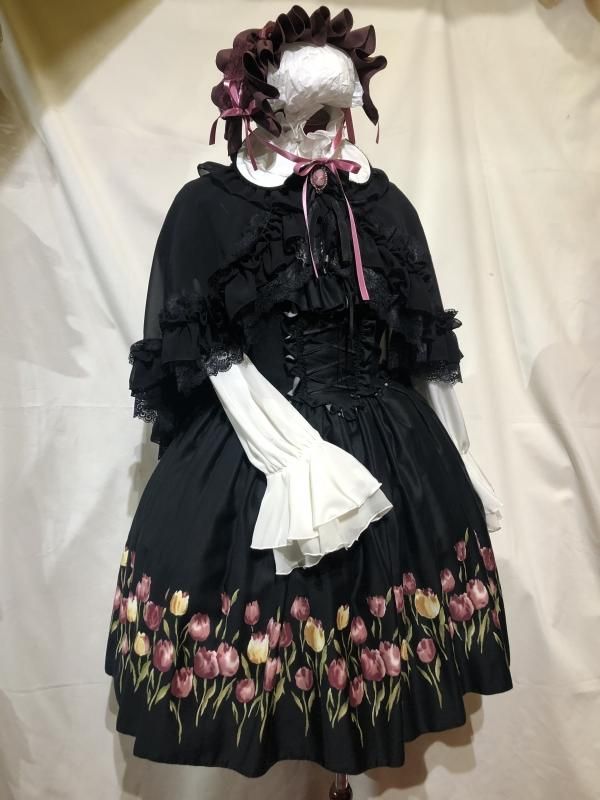 ボリュームレースフリル夏ケープ：白 - MARBLE ~online shop~