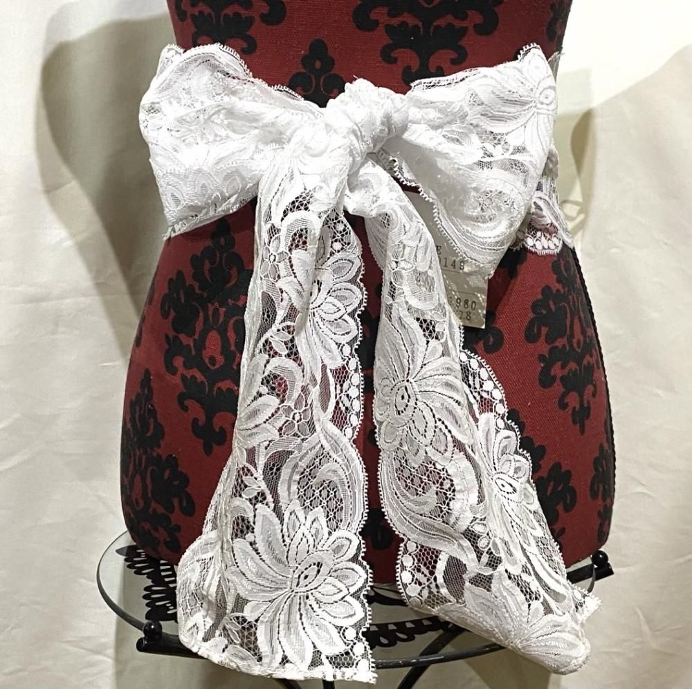 MARBLE コルセット型ワンピース 白黒グレーチェック USED】コルセット型ロングフレアーワンピース：黒白チェック