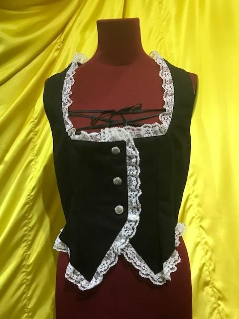 [marble] b品十字架モチーフネクタイ付きビスチェ型コルセット風ワンピース 十字架モチーフネクタイ付きビスチェ型コルセット風ブラウス