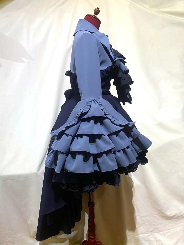 難あり MARBLEゴシックブラウスワンピース ◇受注商品◇ゴシック調