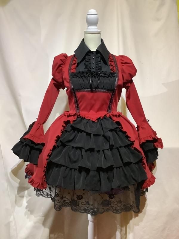 ◇受注商品◇ブラウス＆スカートセットアップ風全身