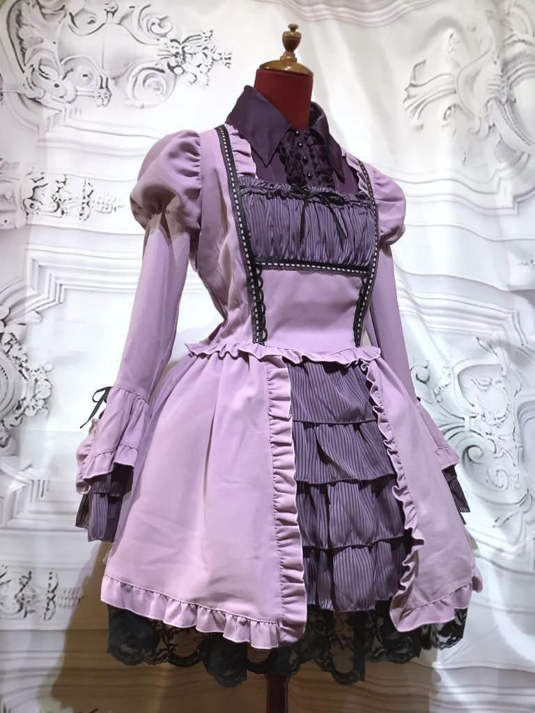 ブラウス&スカートセットアップ風全身コーディネートワンピース ブラウス&スカートセットアップ風全身コーディネートワンピース