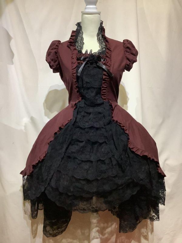 【marble】UNDERCOVER　ドレスワンピース　コレクションピース ◇受注商品◇アリス風編み上げドレスワンピース：青 - MARBLE ~online