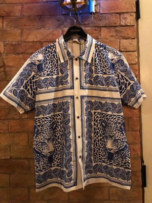 SOFTMACHINE  ɡBLEND BANDANA SHIRTS S/Sɡ