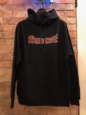 SOFTMACHINE x FUCT  ɡROSE FILL FUCT OG LOGO HOODIEɡ