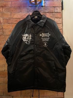 KINGS ORIGINALS  ɡSKULL FLAMES BOA JACKETɡ