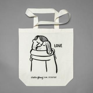 RESC7UE TOTE BAG LOVE / CLOUD7ʥ쥹塼ȡȥХå/饦7