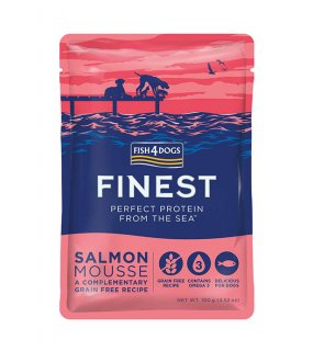 FINEST SALMON MOUSSE / FISH4DOGS