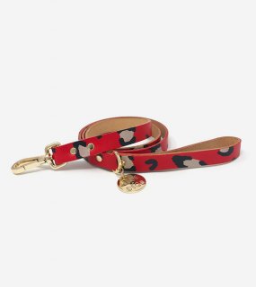 <img class='new_mark_img1' src='https://img.shop-pro.jp/img/new/icons5.gif' style='border:none;display:inline;margin:0px;padding:0px;width:auto;' />ANIMAL LEATHER DOG LEASH - RED / NICE DIGS