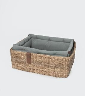 DOG BASKET HIDEAWAY COTTON JADE / CLOUD7