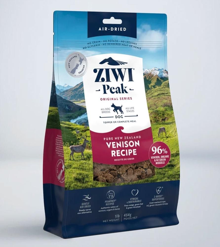 Ziwi Peak VenisonRecipe(ベニソン) 1kg 2袋セット ZIWI PEAK】エアドライ・ドッグフード ベニソン | ペットフード