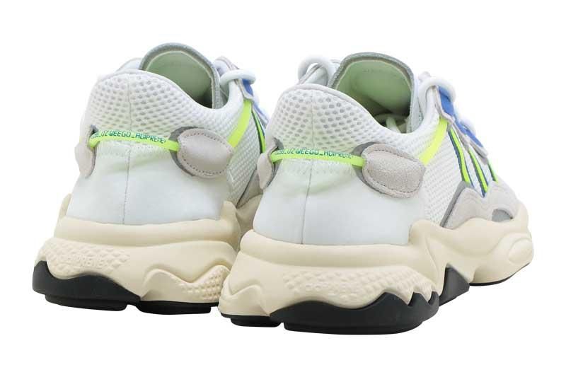 adidas ozweego white neon yellow