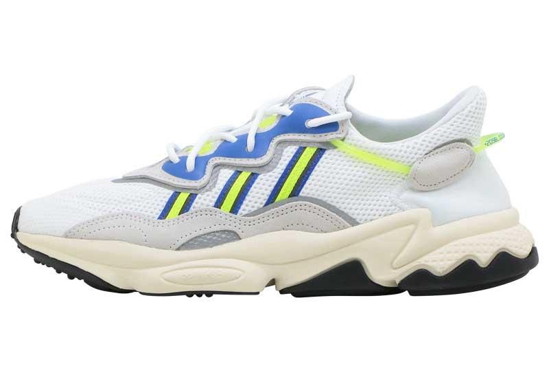 adidas ozweego white neon yellow