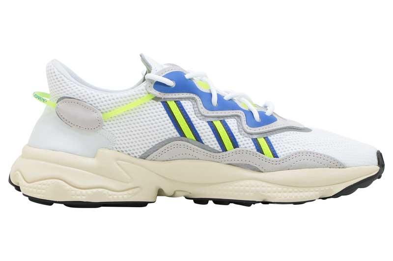 adidas ozweego white neon yellow