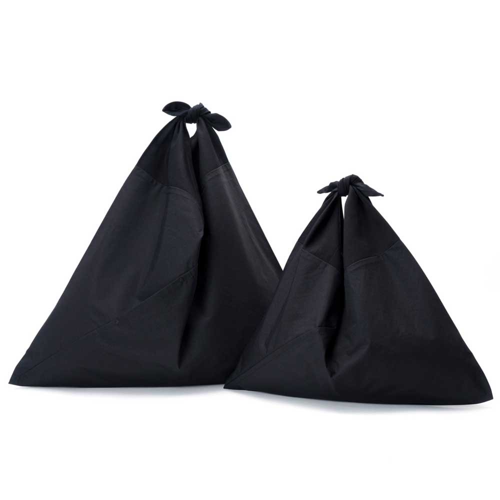 アヅマ バッグ プレーン スモール AZUMA BAG PLAIN SMALL - BLACK/BLACK