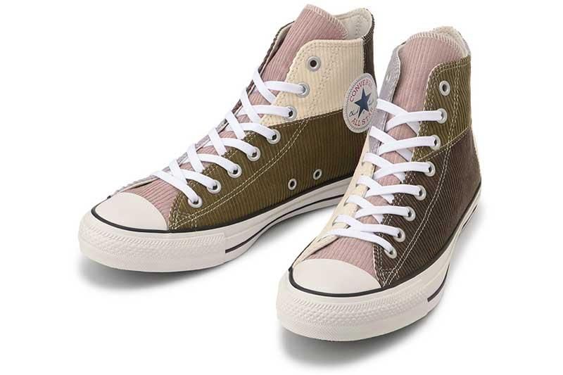 Converse All Star 100 Multicorduroy Hi コンバース オールスター 100 マルチコーデュロイ ハイ