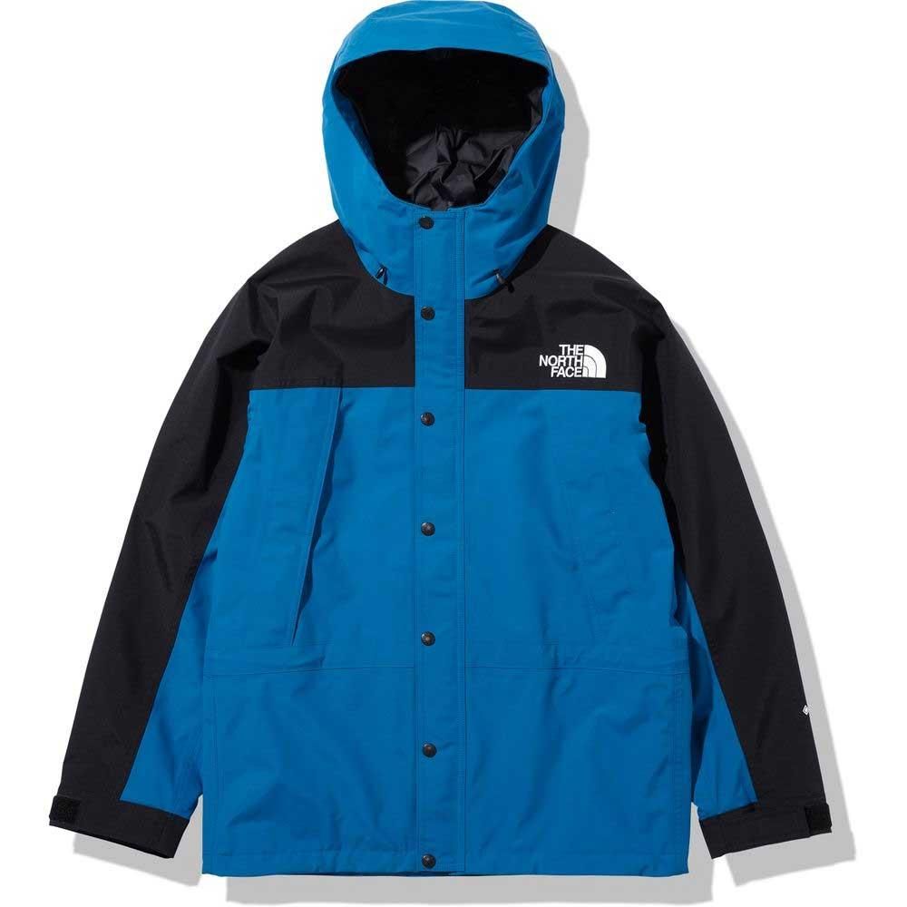 the north face ブルー　コート