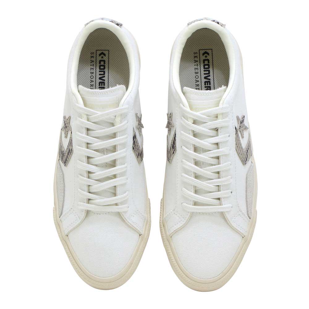 コンバース スケートボーディング プロライド SK パイソン ロー CONVERSE SKATEBOARDING PRORIDE SK PT OX  ホワイト/パイソン 1SC985 34200981