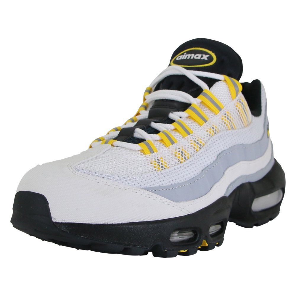 ナイキ エア マックス95 ホワイト NIKE AIR MAX 95 WHITE ホワイト WHITE/TOUR YELLOW-BLACK-WOLF  GREY