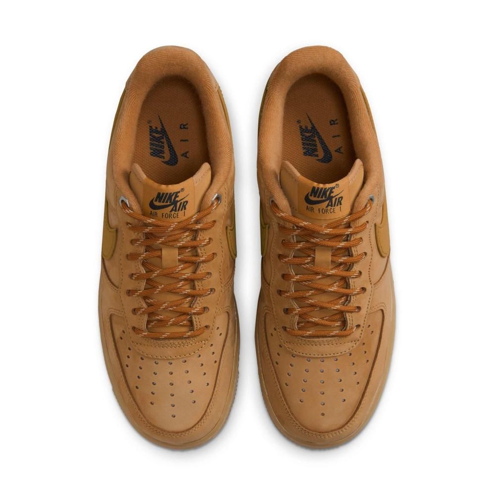 ★NIKE WMNS AIR FORCE 1 07 WB FZ7372-200★ NIKE W AIR FORCE 1 '07 WB FLAX/WHEAT-GUM LIGHT BROWN-BLACK