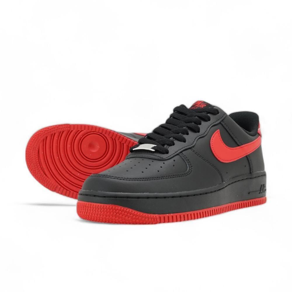 【新品】ナイキ　エアフォース1　07 FJ4146 28ｃｍ　黒　赤 NIKE AIR FORCE 1 '07 BLACK/UNIVERSITY RED-BLACK （ナイキ