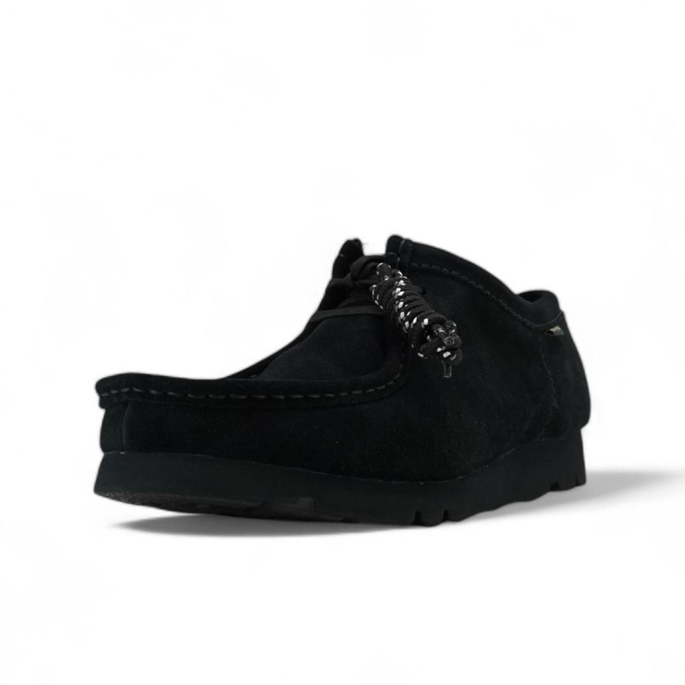 顼 ӡ ƥå Clarks WallabeeGTX Black Sde
