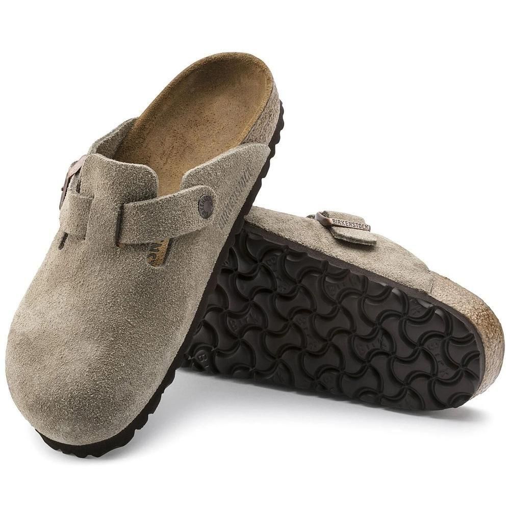 ӥ륱󥷥ȥå ܥȥ ɥ쥶 BIRKENSTOCK BOSTON LEVE Taupe 60461
