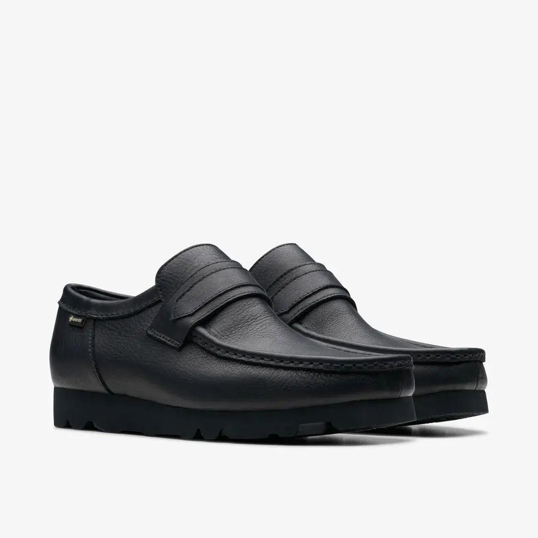 顼 եƥå Clarks WallaLoaferGTX Black Leather