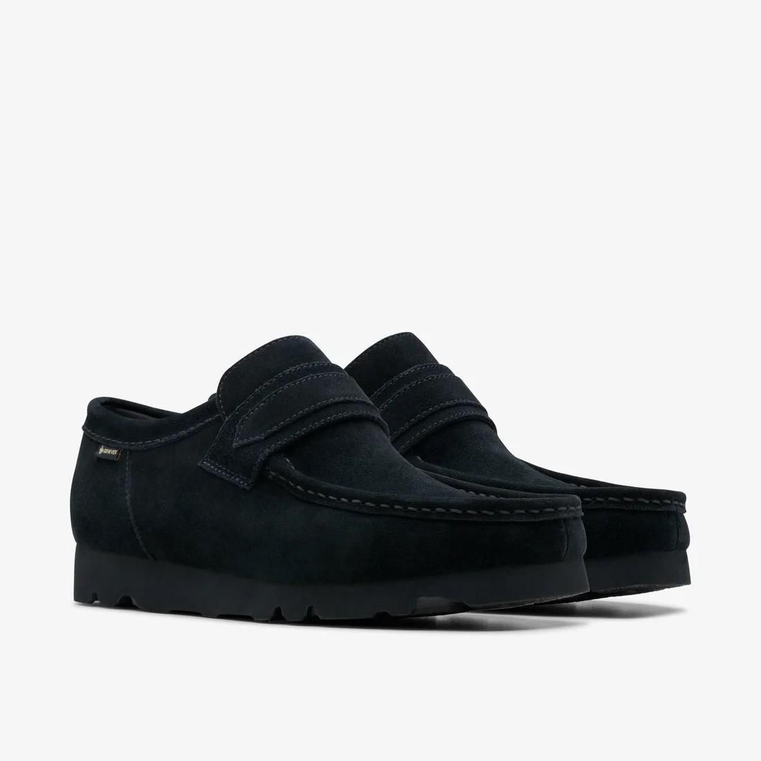 顼 Clarks WallaLoaferGTX Black Sde 26177991
