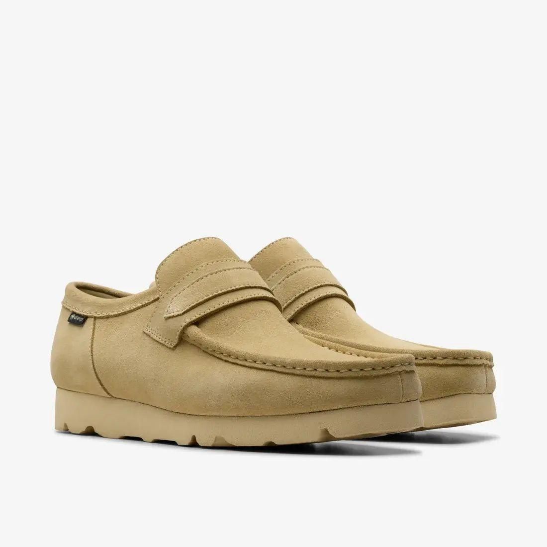 顼 Clarks WallaLoaferGTX Maple Suede 26177992