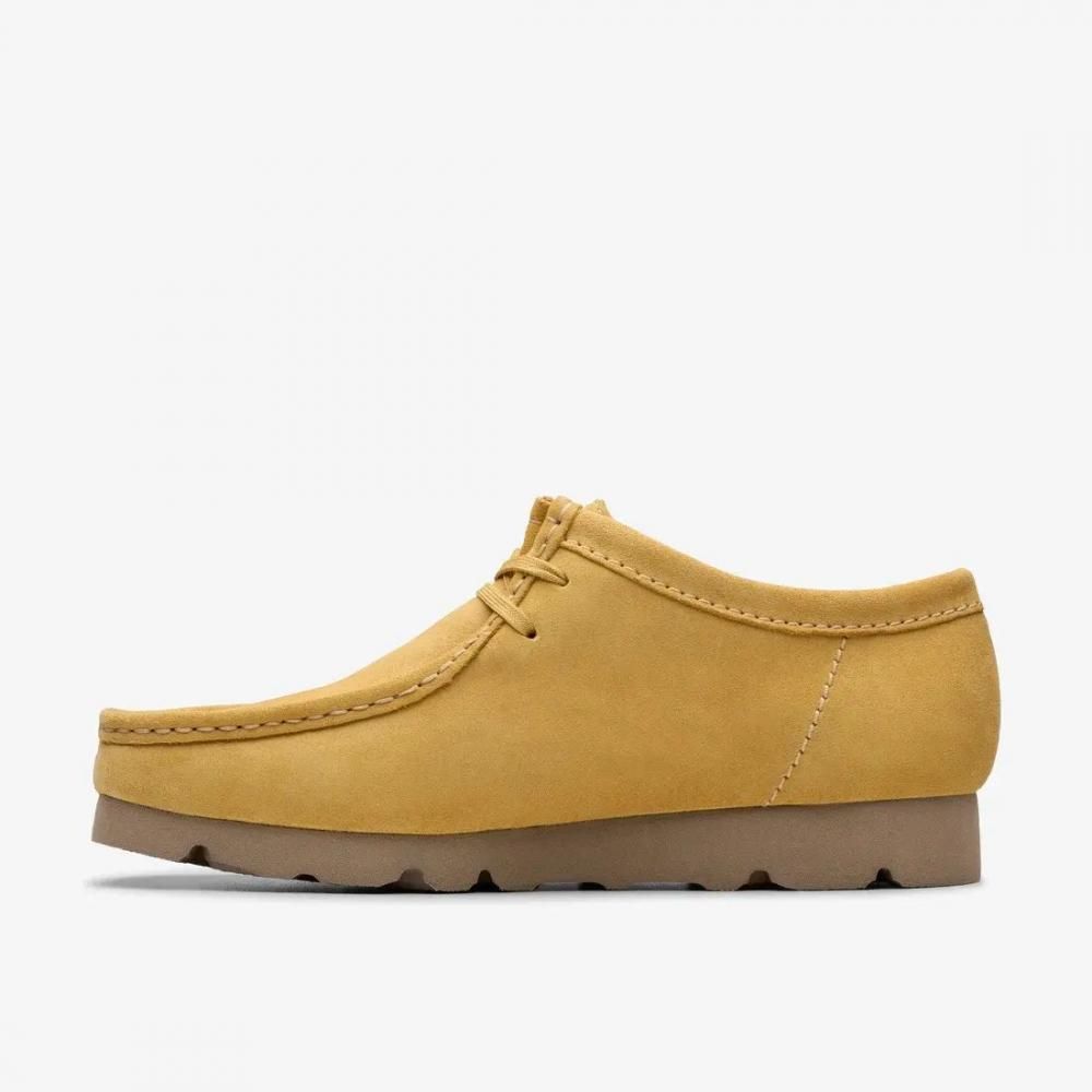 クラークス Clarks WallabeeGTX Golden Tan Suede 26180638