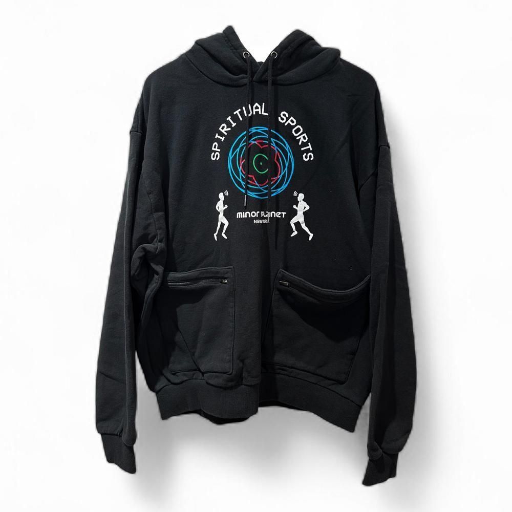 ޥʡ ץͥå MINOR PLANET Pandora Hoodie black