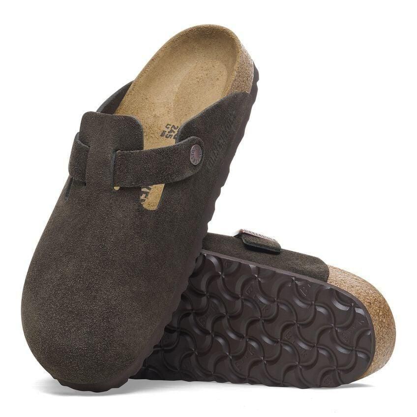�ӥ륱�󥷥�ȥå� �ܥ��ȥ� �������ɥ쥶��  �⥫ BIRKENSTOCK Boston LEVE Mocca