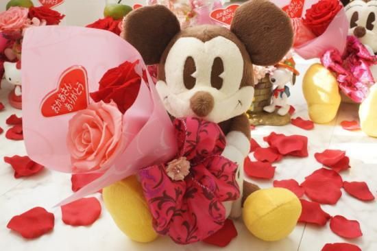 ミッキーマウス ディズニー 花束 ぬいぐるみアレンジ プリザーブドフラワーアレンジメント ミッキーマウス ディズニー 花束 ぬいぐるみアレンジ プリザーブドフラワーアレンジメント