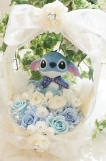 ディズニー リロ スティッチ 花束 プリザーブドフラワーギフト通販 枯れない花ギフト プレゼント 贈り物