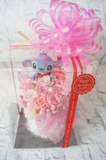 くまのプーさん プリザーブドフラワーアレンジ ぬいぐるみ花束
