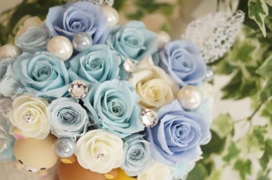 レア　リラックマ　町田店オープン記念　ぬいぐるみ　ストア限定　花束　モディ プリザーブドフラワー レアリラックマ町田店オープン記念