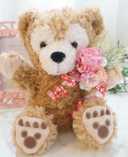 ダッフィー電報祝電 ぬいぐるみアレンジ ぬいぐるみ花束 ダッフィー電報祝電 ぬいぐるみアレンジ ぬいぐるみ花束