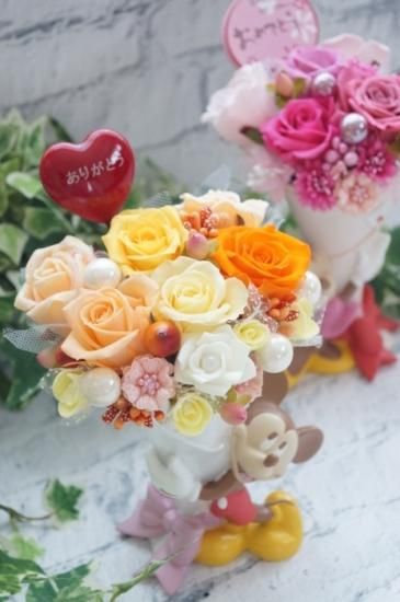 ミッキーマウスの花束 プリザーブドフラワー 花ギフト ディズニー 花束 ミッキーマウスの花束 プリザーブドフラワー 花ギフト ディズニー 花束