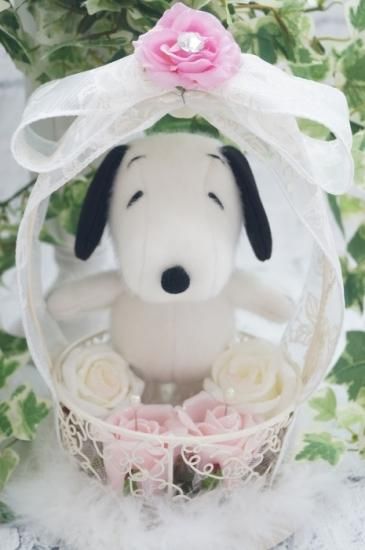 スヌーピー リングピロー 結婚祝い ギフト