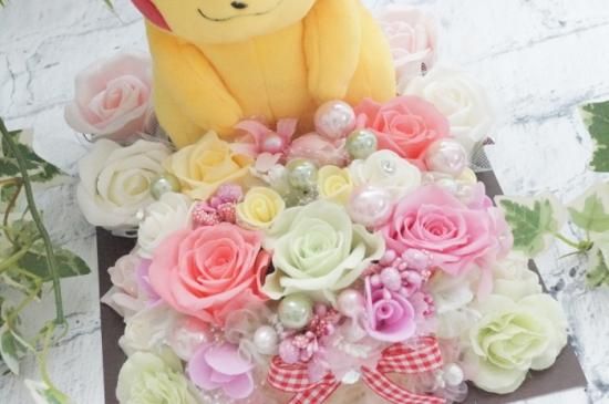 ポケモン ピカチュウ 花束 プリザーブドフラワー ギフト プレゼント ポケモン ピカチュウ 花束 プリザーブドフラワー ギフト プレゼント