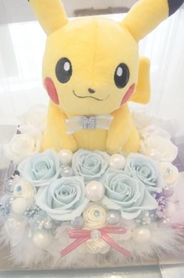 ポケモン ピカチュウ 花束 プリザーブドフラワー ギフト プレゼント ポケモン ピカチュウ 花束 プリザーブドフラワー ギフト プレゼント
