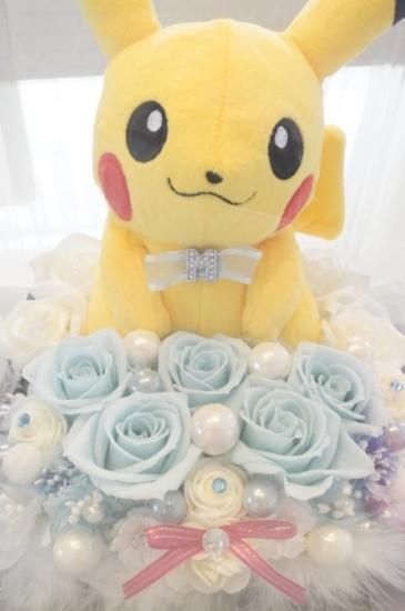 ポケモン ピカチュウ 花束 プリザーブドフラワー ギフト プレゼント ポケモン ピカチュウ 花束 プリザーブドフラワー ギフト プレゼント