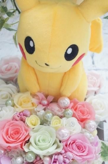 ポケモン ピカチュウ 花束 プリザーブドフラワー ギフト プレゼント ポケモン ピカチュウ 花束 プリザーブドフラワー ギフト プレゼント