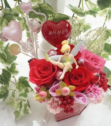 ディズニープリザーブドフラワーアレンジメント ディズニー プリザーブドフラワー「スイート・マジック